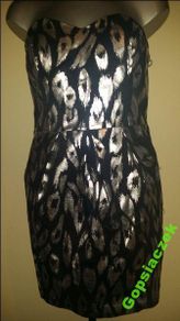 Charlotte Russe beautiful body con mini dress as new size M UK10 EUR38 Postage included