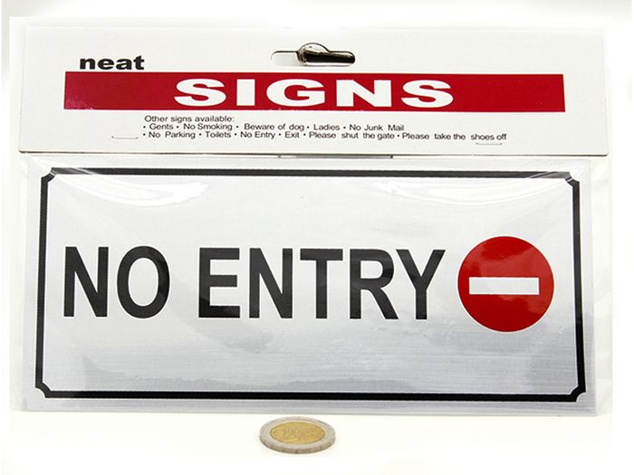 No Entry Sign