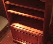 Pine Stereo/ Or Storage Unit