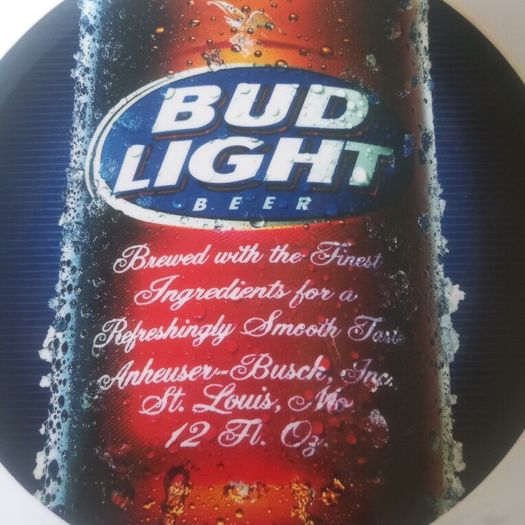 Vintage bud light serving tray