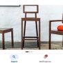 Tom Kelley Designer Dining Chair Frames, Four Ton Chairs, CORDOBA Image 8