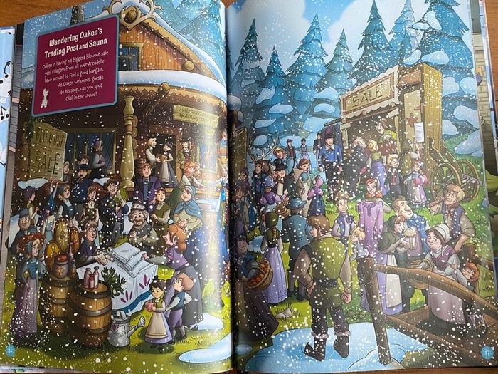 Where's Olaf?: A Disney Frozen search-and-find book - Hardcover