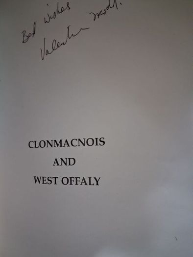 Clonmacnois & West Offaly / Valentine Trodd / Signed / 1998
