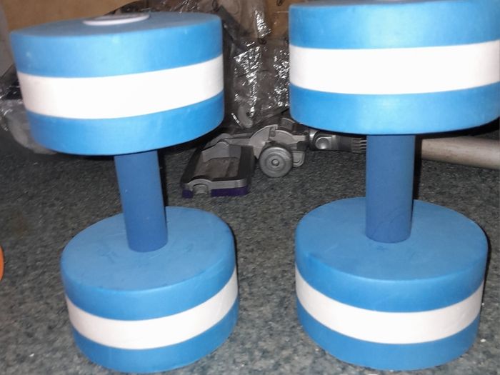 Aqua Jogging Belt and Dumbells