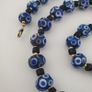 Antique Venetian Style Thousand Eyes Glass Beaded Necklace Image 9