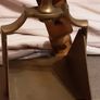 vintage BRASS stirrup possibly cavalry Image 2
