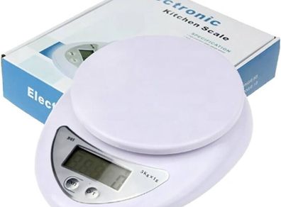 5kg LED Portable Digital Scale Scales Food Balance Measuring Weight Kitchen Electronic Scales Small Scale Weighing In Grams
