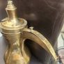 Vintage Eastern brass chocolate pots ...polished Image 3