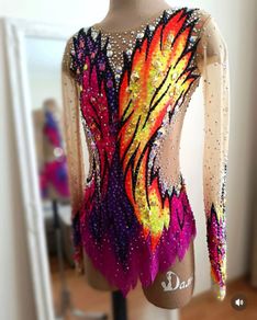 Gymnastics leotard