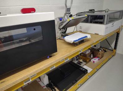 DTG Printing Studio (t-shirts, hoodies, etc)