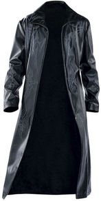 Imitation Leather Three Quarter Length Tribal Coat in Size XXL (Brand New)