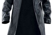 Imitation Leather Three Quarter Length Tribal Coat in Size XXL (Brand New)