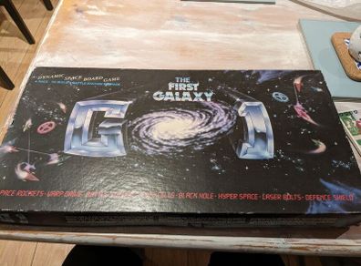 the first galaxy, 1985 vintage boardgame
