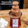Stage Chocolate Fountain 90 Watt | 31.5 cm high with Stainless Steel Tower | 750 Gram Capacity | Retro Look | Great for Children's Birthdays and Weddings (FREE POSTAGE) Image 2