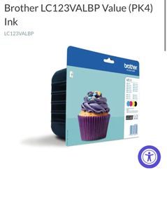 Brother ink cartridge LC123VALBP