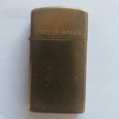 Zippo lighter.