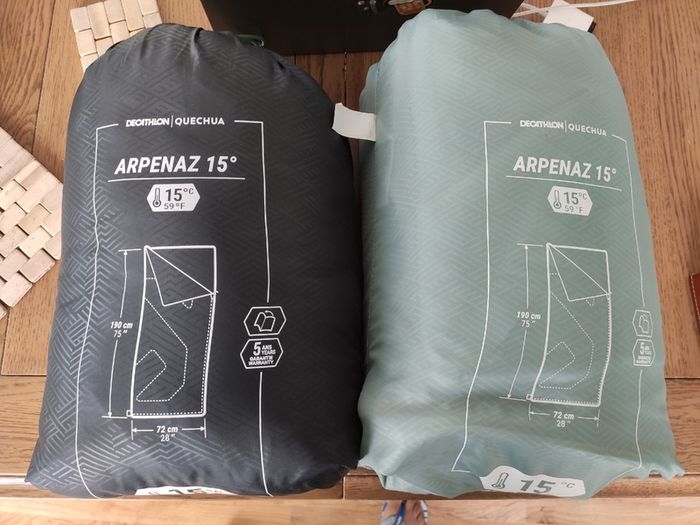 Decathlon Quechua Camping Tent + Sleeping Bags