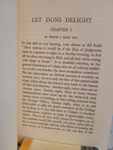 Let Dons Delight: Being Variations on a Theme in an Oxford Common-Room by Ronald A. Knox (LP134)