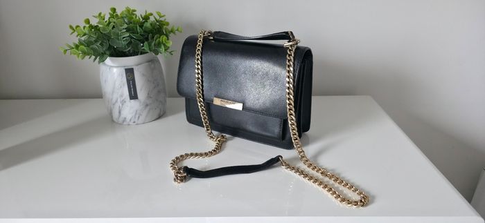 Michael Kors black bag gold hardware