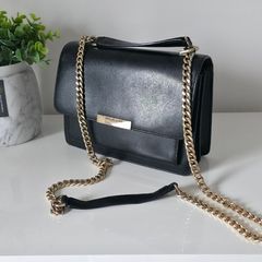 Michael Kors black bag gold hardware