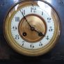 Black Slate/Marble Pillard French Mantle Antique Clock Circa 1800's FIND ANOTHER ONE! Update! (Clock Was Taken Out Of Storage And Is Up And Running Smoothly Now And Keeping Great Time). Image 2