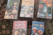 Doctor Who VHS Tapes 47 separate titles in very good condition