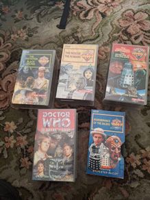 Doctor Who VHS Tapes 47 separate titles in very good condition