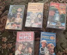 Doctor Who VHS Tapes 47 separate titles in very good condition