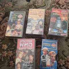 Doctor Who VHS Tapes 47 separate titles in very good condition