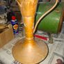 2 Large Vintage Copper Pitcher's, PRICE IS FOR 1 ONLY, Postage available or Collection Image 3