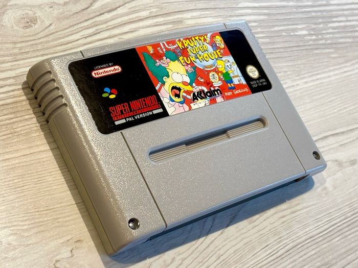 Krusty's Super Fun House for Nintendo SNES - Boxed