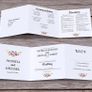 Floral Trifold Wedding Invites Image 5