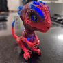 Fingerlings UNTAMED Radioactive Dino Raptor Image 2