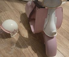 Our Generation doll and moped with helmet