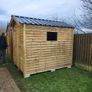 Premium Rustic Timber Garden Sheds | Steel Roof Image 9