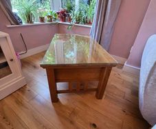 Oak coffee table