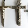 Vintage Religious Jewelry lot, holy Medal, Crucifixes Image 10