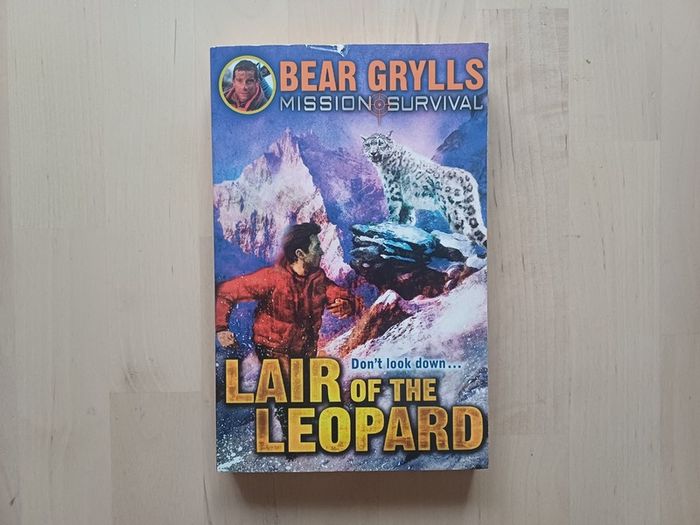 Lair of the Leopard by Bear Grylls (Survival Adventure Paperback 2015)