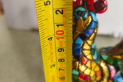 Mosaic Rooster of the Carnival Collection by Barcino. 13 cm