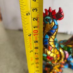 Mosaic Rooster of the Carnival Collection by Barcino. 13 cm