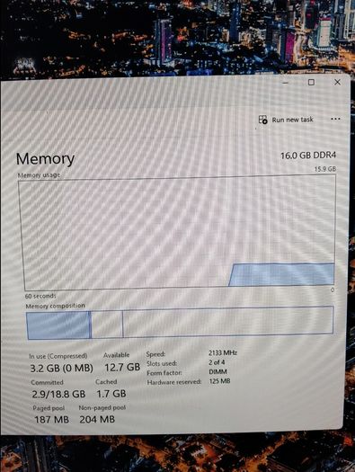 HP ProDesk 600 G3 MT (i5 6th Gen) PC and power cable