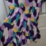Girl In Mind Faux Wrap Skater Dress Size Uk 14 (nwt) Image 4