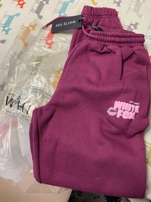 White Fox Tracksuit bottoms