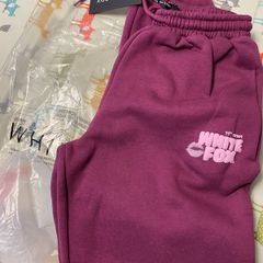 White Fox Tracksuit bottoms
