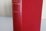 Old Sea Wings, Ways and Words: In the Days of Oak and Hemp by Robert C. Leslie (PT183)