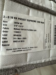 King Koil Pocket Supreme - Single