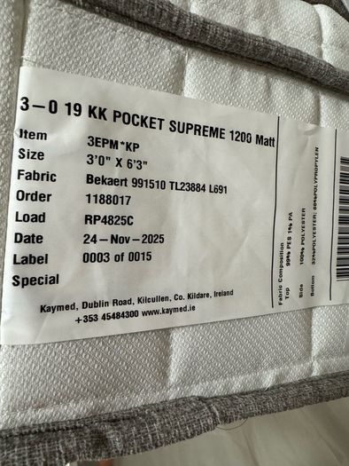 King Koil Pocket Supreme - Single