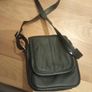 Little black leather cross-body bag Image 3