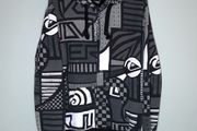Quiksilver Mens Full Zip Hoodie Size Small
