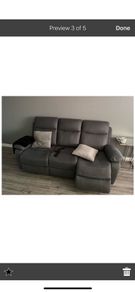 Electric recliner 3 and 2 seater